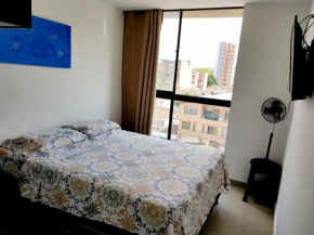 Apartaestudio acogedor en Medellin Los Molinos